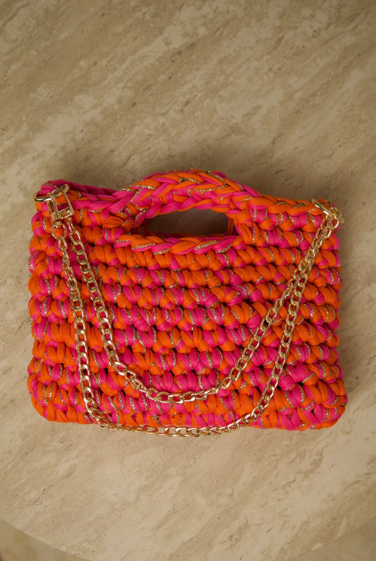 Ibiza - Orange et fuschia